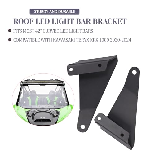 Soporte de barra de luz LED de techo curvada 42 compatible con KRX 1000 3