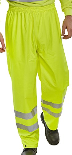 Pantalon haute visibilité imperméable respirant de travail EN471 Super B-dri
