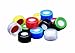 Qorpak VC11296-122 Red Preassembled Polystyrene Plastic Screw Thread Cap PTFE/Rubber Septa, 9mm Neck (Case 1000)