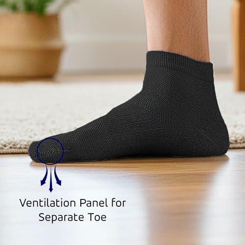 Image of Montac Diabetic Socks for Men & Women, Cotton Socks । Helps In Diabetic Neuropathy । Reduction Of Gangrene Chances । Increase Blood Circulation, Free Size
