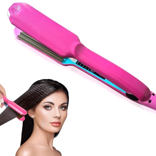 XPJBKC Hair Crimper with 5 Heat Settings, UK Plug