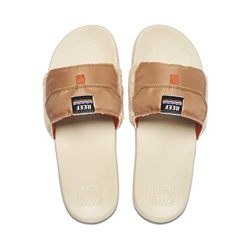 Reef Men's Jacket Stash Slipper, Tan/Tan, 9 #TOP1