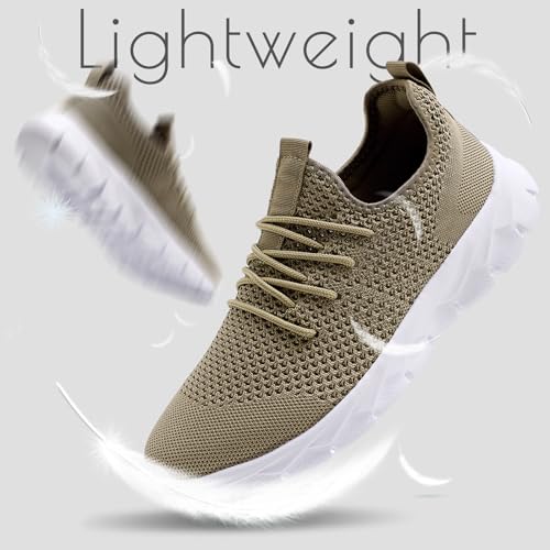 Image of ZGPWZWL Mens Running Shoes Fashion Sneakers Tennis Walking Casual Athletic Lightweight Breathable Workout Gym Comfortable Shoes
