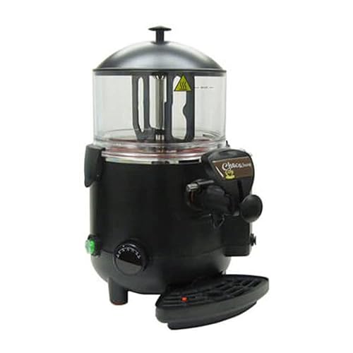 Adcraft HCD-10 Dispensador de chocolate caliente de 10 litros con capacidad de 10 litros y termostato ajustable, 120 V, 1000 W, 8.3 amperios, color
