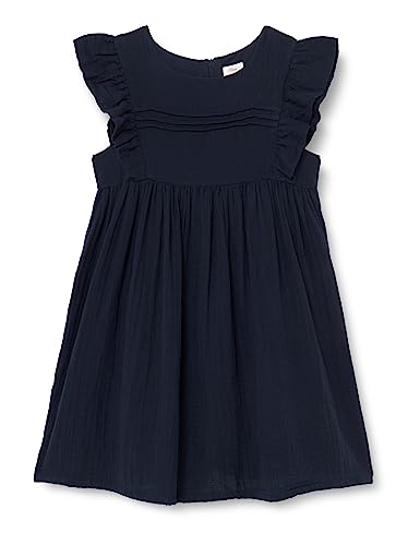 s.Oliver Mädchen 403.10.204.20.200.2113209 Kinderkleid, 5952 blau, 134