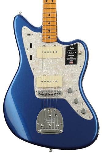 Fender GLM^[ American Ultra JazzmasterR, Maple Fingerboard, Cobra Blue