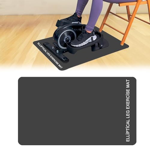 Ellipse Leg Exerciser Antislipmat - Antislip Fitnesspad, Mat Voor Trainingsapparatuur, Ondersteuningsmat Thuistraining | Oefenmat Voor Onder Het Bureau Elliptische Marskramer, Voetpedaalmachine, - Afbeelding 4