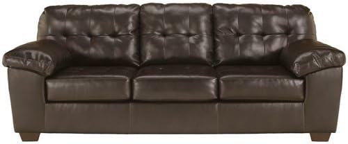 Flash Furniture Signature Design by Ashley Alliston Sofa in Salsa DuraBlend