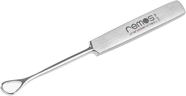 REMOS Ear Wax Remover Made of Stainless Steel - Easy Ear Wax Removal Satin 7 cm- 234"