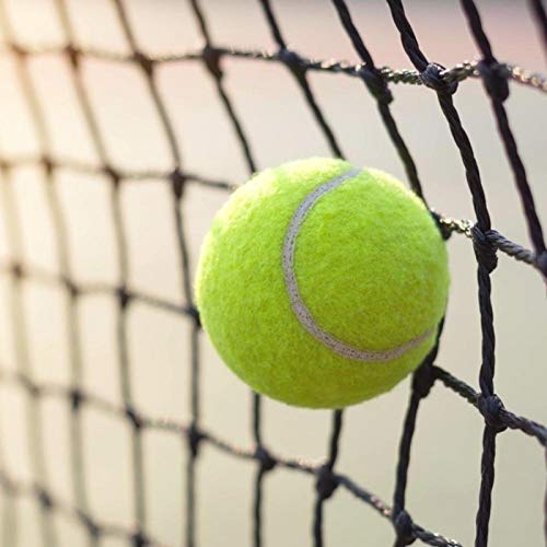 Junlucki Bolas de tênis para treinamento, 3 peças de bolas de tênis de alta elasticidade, bolas de t