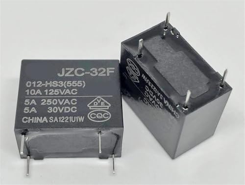 Relais JZC-32F 12V pour résoudre les pannes de contact et coupures de circuit imprimé