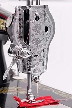 New Bee Butterfly Sewing Machine Negrita Garment/Upholstery Leather 15-91, Bed Size:14.5x7 Motor, Pedal & Light, Free Kit