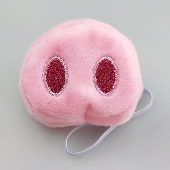 PPGGOPP Schwein Kostüm Set, Schwein Ohren Stirnband, Schweinohren Stirnband, Ohren Haarreif, Schweinenase, Rosa Schwein Kostüm Kit Zubehör,Tier Kostüm Kinder, für Karneval, Halloween