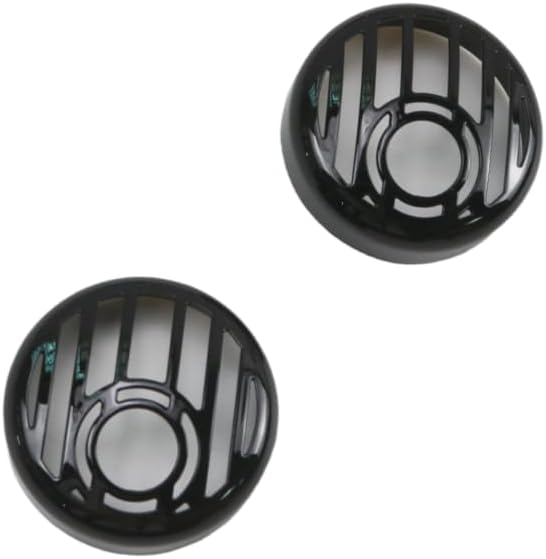 Motorbike Rear Turn Signal Protect Cover Fit For Harley Sportster 883 1200 X48 Road Glide Softail Slim FLSL FXSB FXBR FXBB (Black)