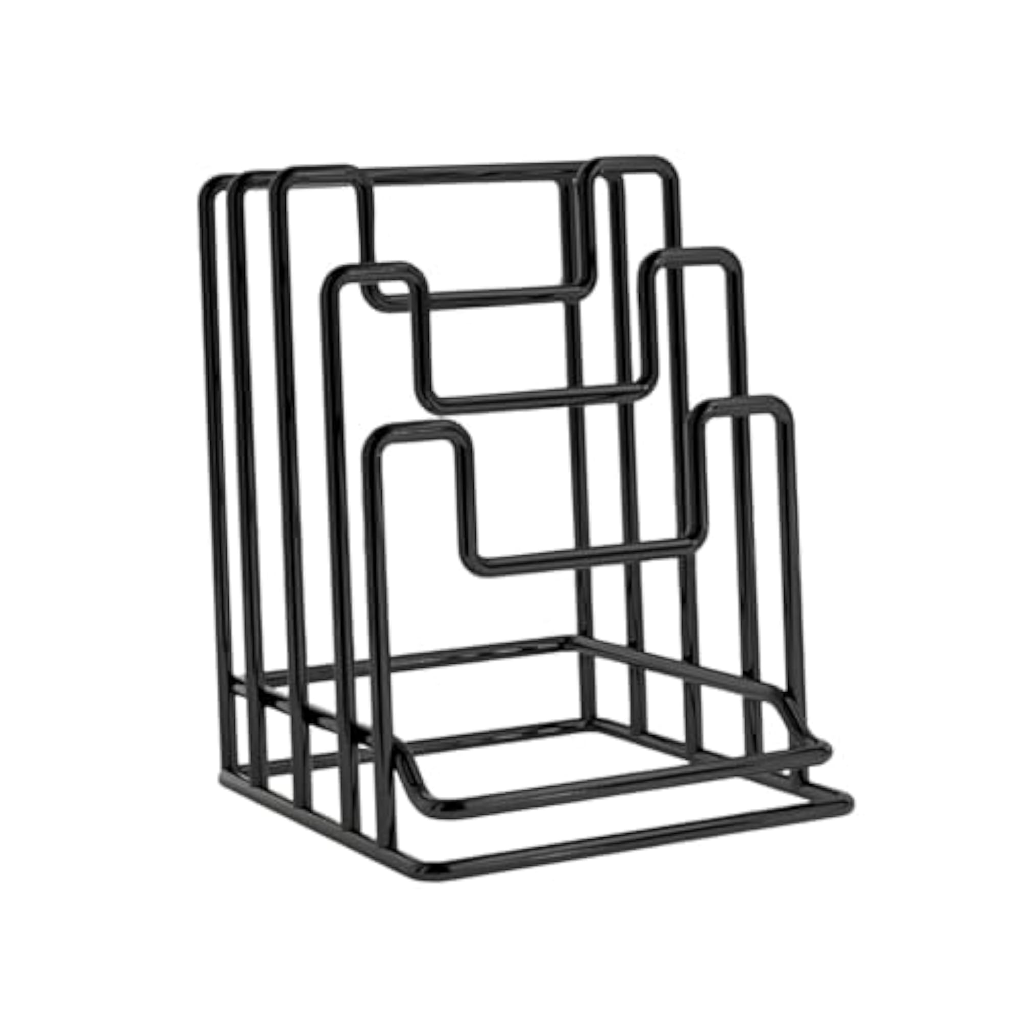 Freestanding Cutting Board Rack for Plates and Pots