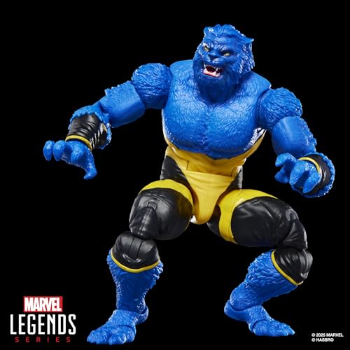 Marvel Legends Series Marvel's Beast, Astonishing X-Men Comics-Inspired Collectible 6-Inch Scale Action Figure with Character-Sized Comic Accessory - image 5