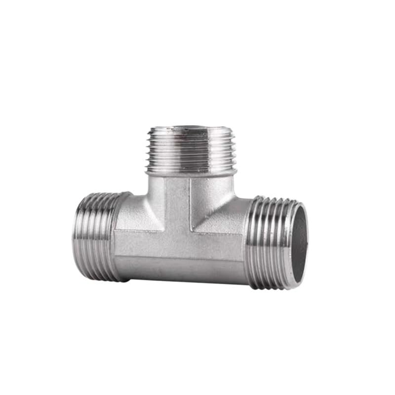 Raccord en T 3 voies inox 304 DN40 filetage 1"1/4 plomberie dérivation