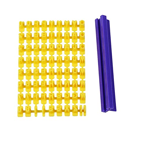 Conjunto de sellos de galletas,72 Moldes Galletas Letras Numeros para Galletas Fondant Reposteria Letras de pasta de azúcar Cortadores Galletas Sellos para Galletas Fondant Reposteria Moldes Galletas