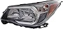 Garage-Pro Headlight for SUBARU FORESTER 14-16 LH Assembly Gray Interior Halogen 2.0L Eng