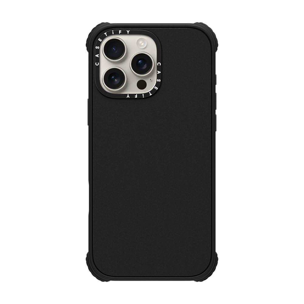 casetify iPhone16Promax Matte BLACK 黒 Amazon.com: CASETiFY Ultra Impact iPhone 16 Pro Max Case [Strong