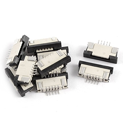 Conector Flexible Flat Cable 5 Pin 1.0mm Pitch x10 pzas miniatura 1