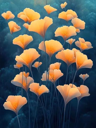 Diamond Painting Fleur Grand Format 60x80 CM : Le cadeau idéal pour loisirs créatifs