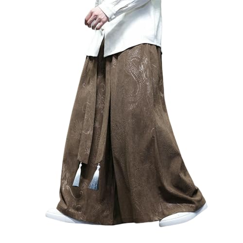 Pantalon velours côtelé homme contre le froid automne hiver traditionnel