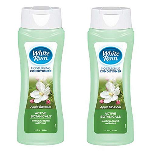 White Rain Moisturizing Conditioner Apple Blossom Scent with Active Botanicals 15 oz (2 Pack)