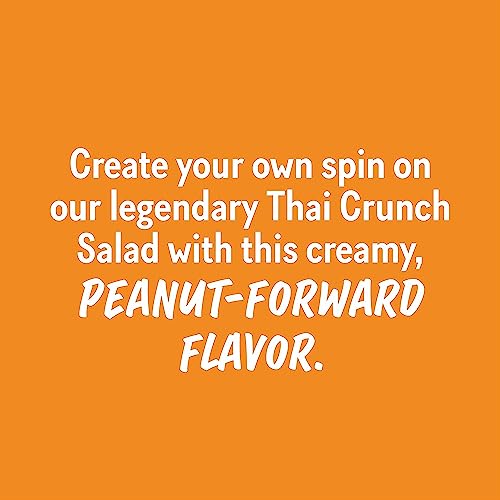 California Pizza Kitchen Thai Dressing - Creamy Thai Peanut Sauce, Restaurant-Like Asian Peanut Sauce, Asian Salad Dressings, Fresh and Creative Flavors Collide, Asian Dressings - 12 Fl Oz, Pack of 2