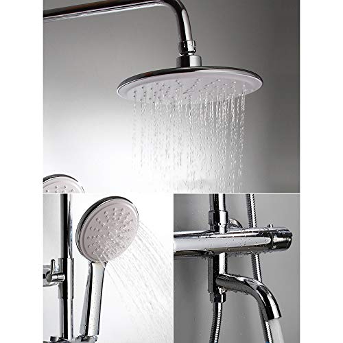 Ensemble de douche thermostatique mural pour stopper les variations de température de l'eau
