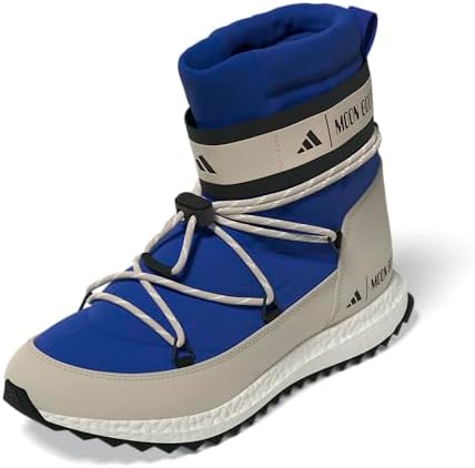 【Moon】 adidas Tênis unissex adulto X Boot Moon Boost High, Power Blue