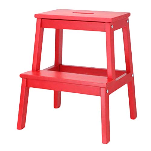 Tabouret d'escalade pliant en bois massif DASHADAO supportant 75 kg