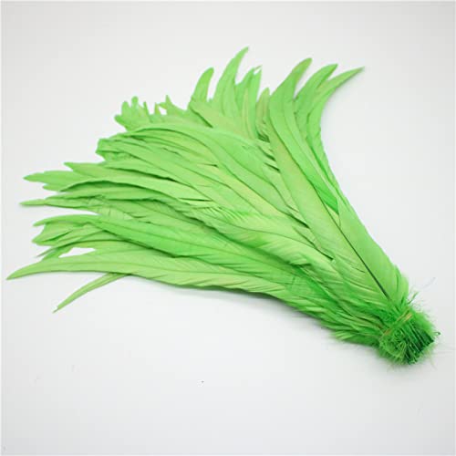 50 szt. naturalnych piór ogona koguta 25-45 cm, 10-16 cm, pióro do dekoracji sceny, wydajność pióra ogona różowego koguta, 40-45 cm
