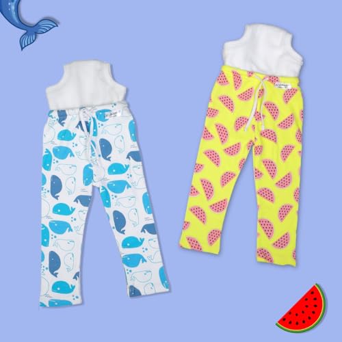 Image of SNUGKINS Potty Training Pajamas for Toddlers,Boys & Girls Available in Sizes 1 to 5 Years