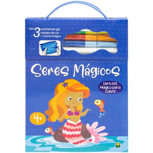 Livro Mágico para Colorir: Seres Mágicos: