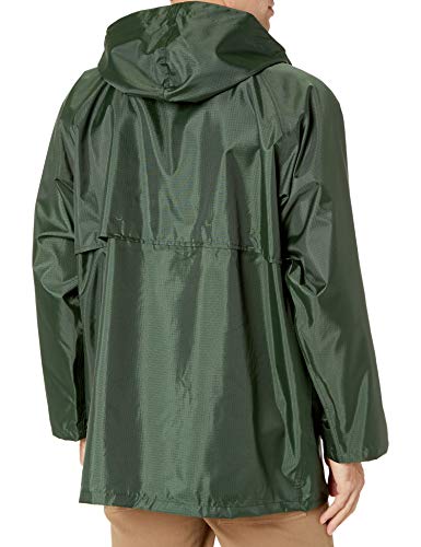 Viking Men's Open Road 150 Denier Trilobal Rip-Stop Waterproof and Windproof Industrial Jacket with Hood2
