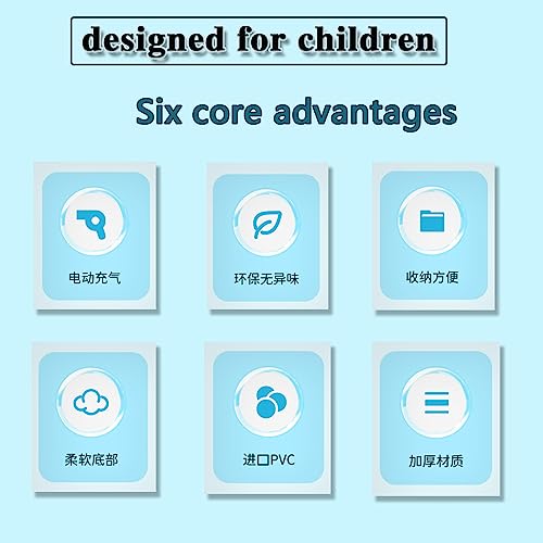 Babypool Planschpool Baby Swimming Pools Kinderpool ab 3 Jahre Schwimmbecken Garten Aufblasbares Schwimmbecken Kinder für Balkon Schwimmbad Faltbar Aufblasbares Schwimmbecken Kinder – Bild 4