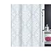 Produktbild Spirella 180 x 200 cm, Kollektion Rivoli, Textil-Duschvorhang, 100 % Polyester, weiß mit Motiv