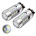 iJDMTOY White Error Free PW24W Replacement Bulbs Compatible With Volkswagen: MK7 Golf GTI; Compatible With BMW: F30 3-Series 320i 328i 335i D.R.L Light