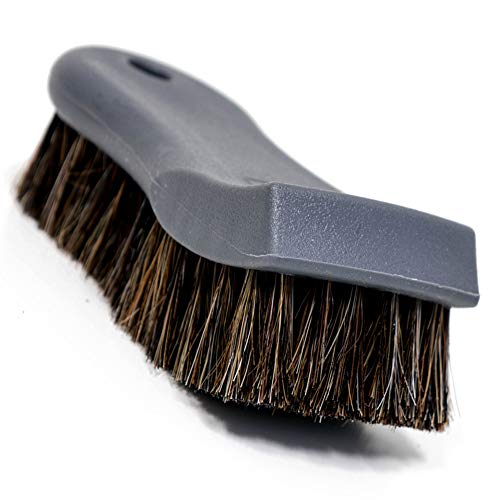 crbn Car Cleaning Brush for Auto Vinyl and Leather Upholstery with Tilted Head