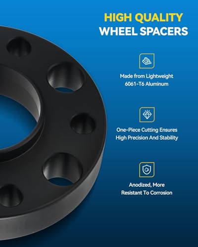 Image of PHILTOP 5x120mm Hub-Centric Wheel Spacers 15+20mm for BMW 335i