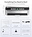 Vacuum Sealer Machine, Beelicious® 85KPA Fully Automatic 8-IN-1 Food Sealer with Bags Storage, Build-in Cutter, Moist Mode and Air Suction Hose | Digital Countdown | Sous Vide