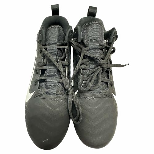 Nike Men's Alpha Menace Pro2 Low Football Cleats Shoes Black/White #CV6477-001 - Size Men's 162