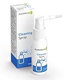 AudioNova - Reinigungsspray für Hörgeräte 30 ml – Spray mit antibakterieller Reinigungsbürste für Hörgeräte – Zubehör für Hörhilfe, 30 ml