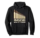 Photo Gallery size matters - t-shirt divertente con proiettili per amanti delle armi felpa con cappuccio Photo Gallery size matters - t-shirt divertente con proiettili per amanti delle armi felpa con cappuccio