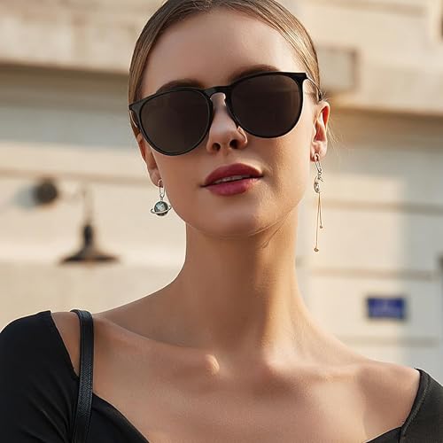 Celestial Earrings for Women, Asymmetrical Moon Star Saturn Dangle Drop Earring Planet Space Galaxy Jewelry Gifts for Everyday Wear2