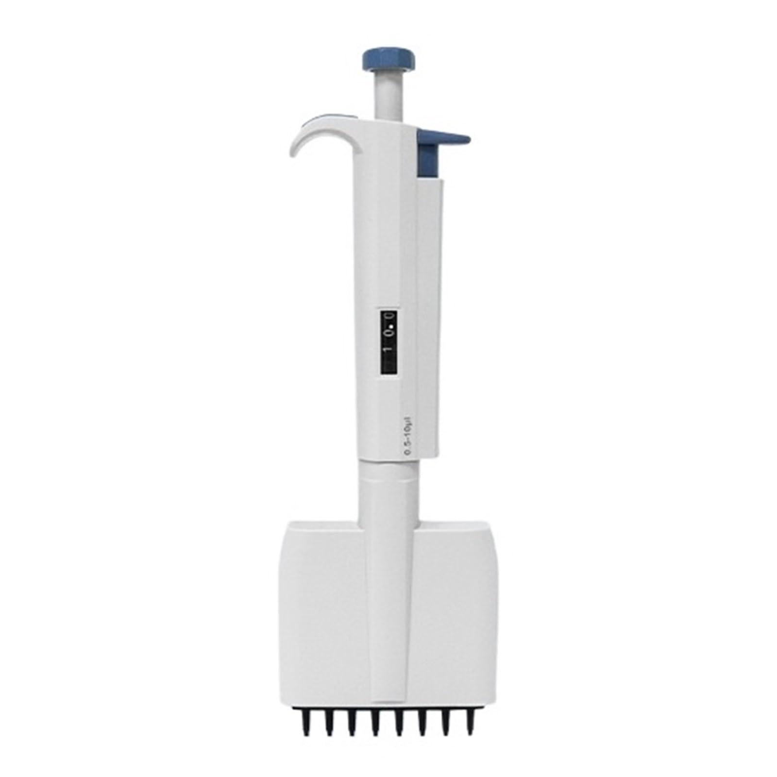 Pipeta Pipeta Multicanal De 8/12 Canales Micropipeta Ajustable Manualmente Laboratorio para laboratorio(50-300ul 8 lanes)