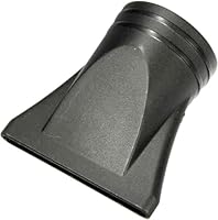 Schwarzes Professionelles Salon-Friseurwerkzeug Haartrocknerdüse Breites Design Nützliches Bequemes Design Haartrockner-Zubehör Styling-Werkzeuge