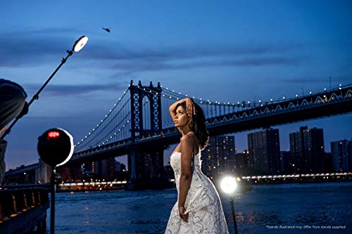 Rotolight NEO 2 LED Camera Light - 3 Light Kit, Continuous Adjustable Color with Built in High-Speed Sync Flash