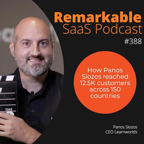 #388 &ndash; How Panos Siozos reached 12.5K customers across 150 countries